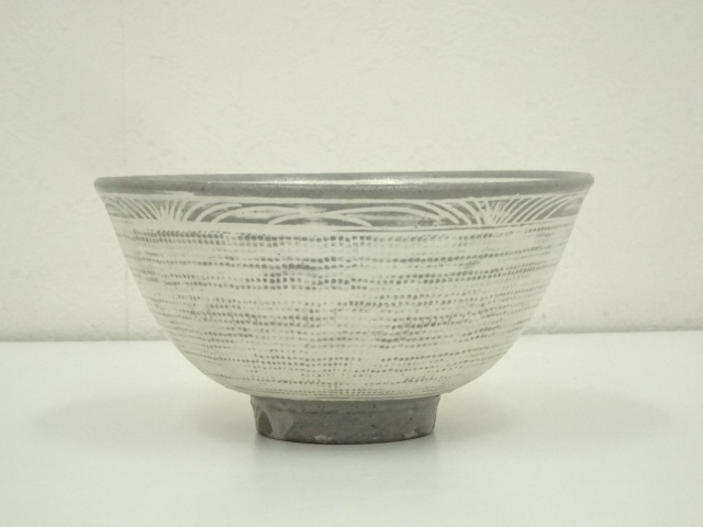 道具 ] - 道具 盧炳秀造 三島茶碗（共箱） | ネットショップ圭 netshop